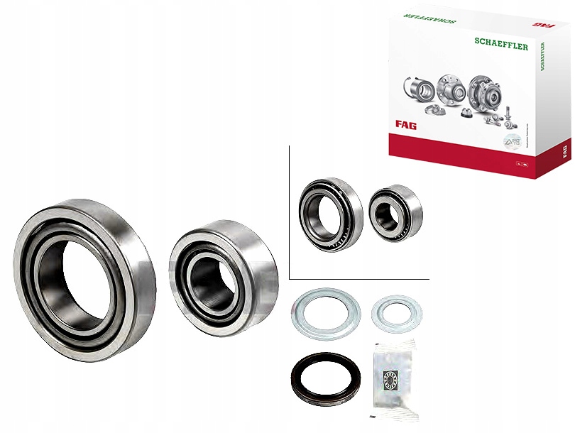 Ložisko Kola Mercedes Přední Sprinter Fag Asistent Kolize #34