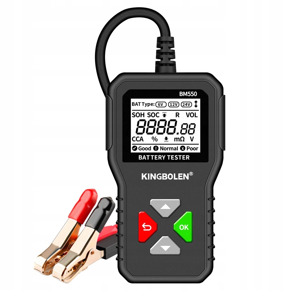 

Tester akumulatora samochodowego BM550 6V 12V 24V