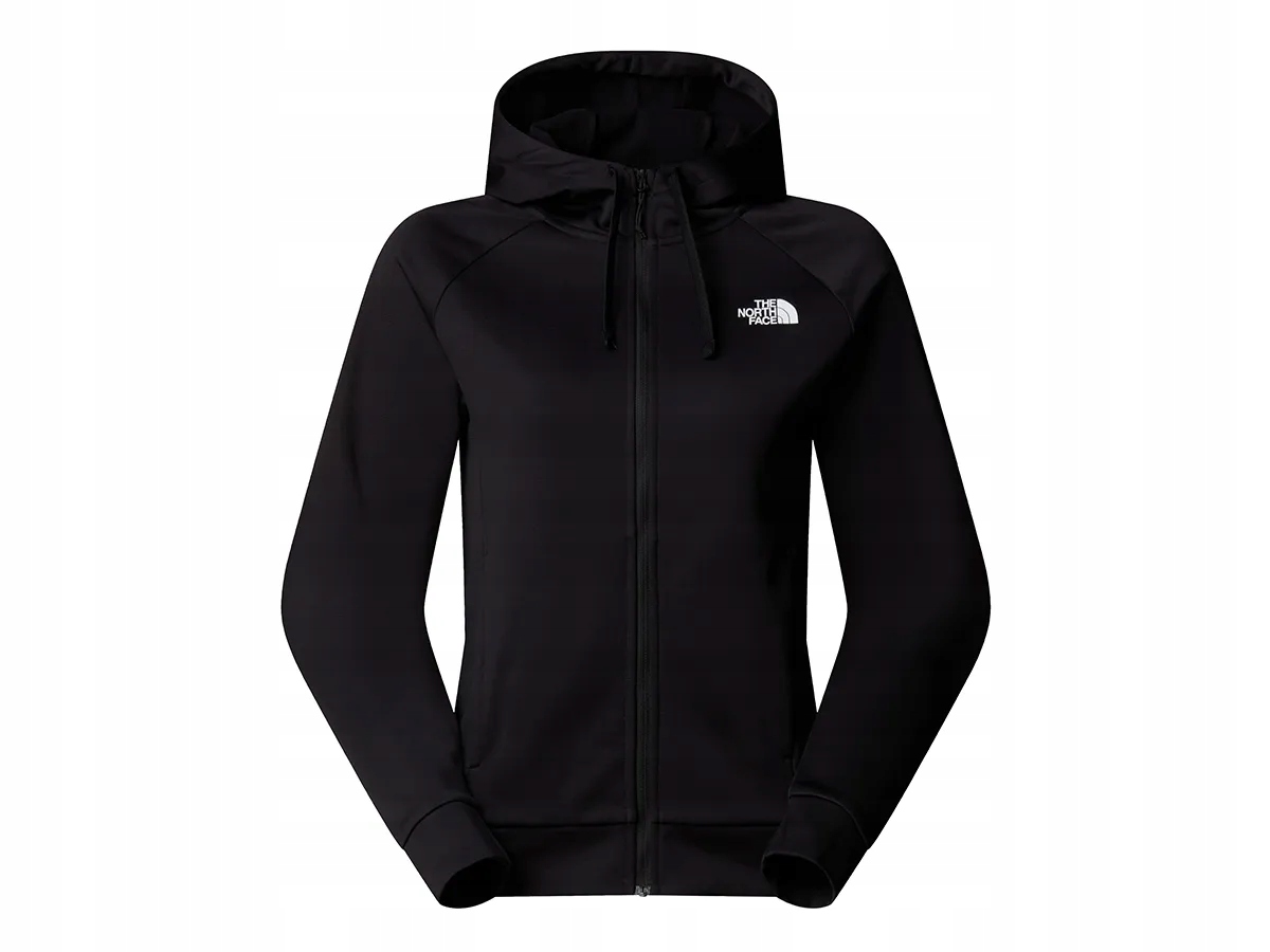 Mikina The North Face Reaxion 2.0 0A8DWBKS71 kapuce bavlna černá