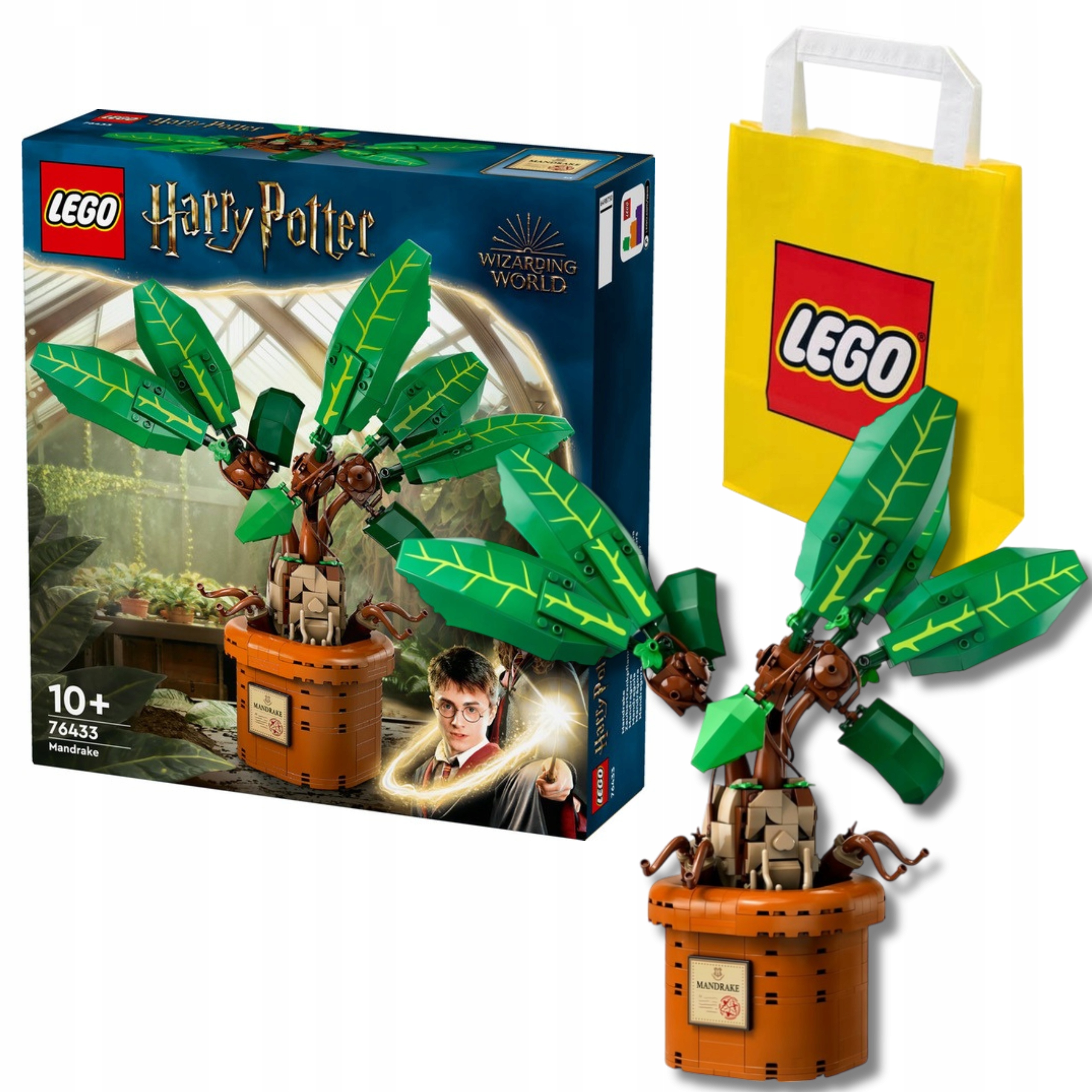 Lego Harry Potter Mandragora Set 76433 Stavebnice 2024 Dárek Taška Lego