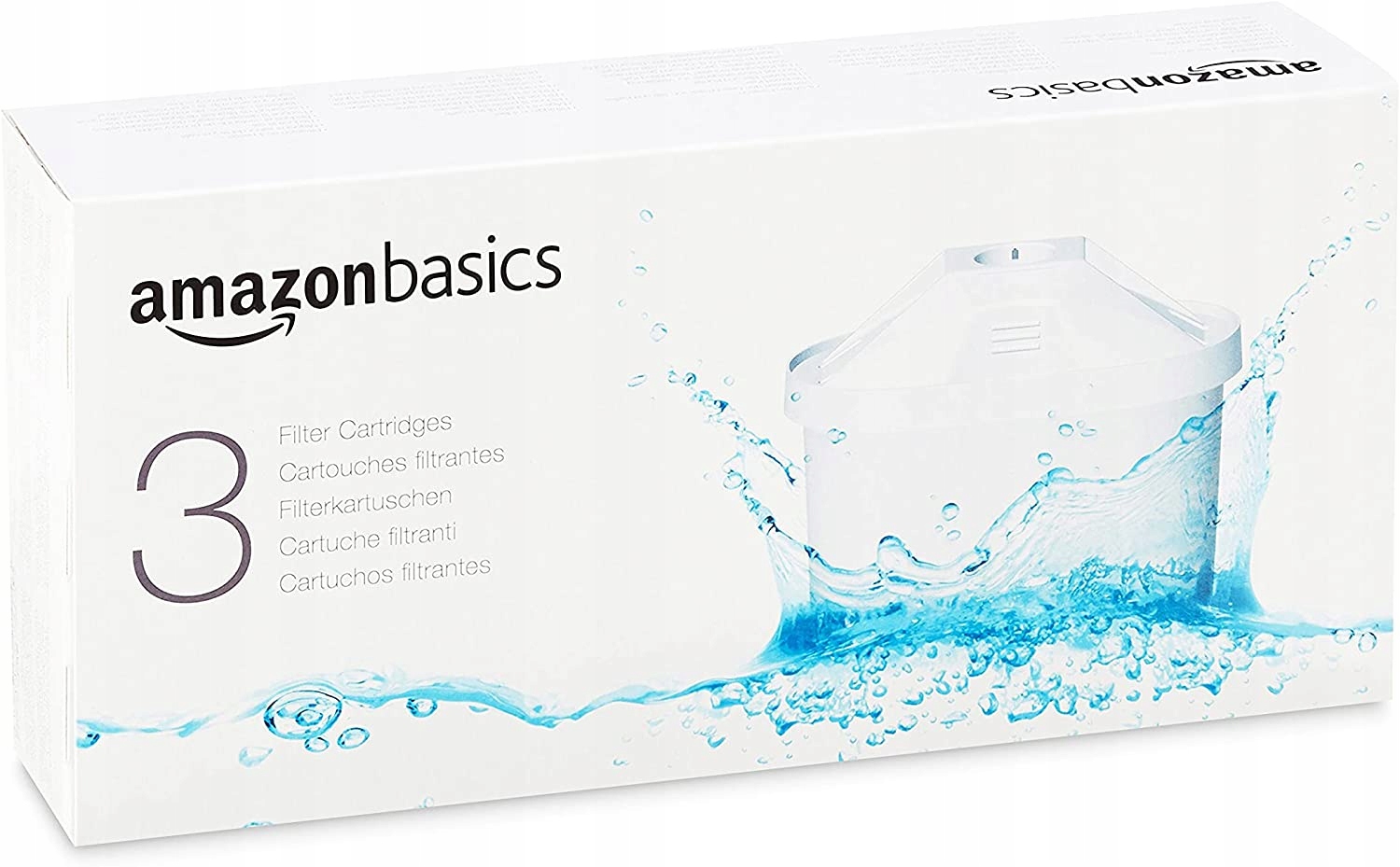 Amazon Basics 3-vložky do vodného filtra BRITA Maxtra