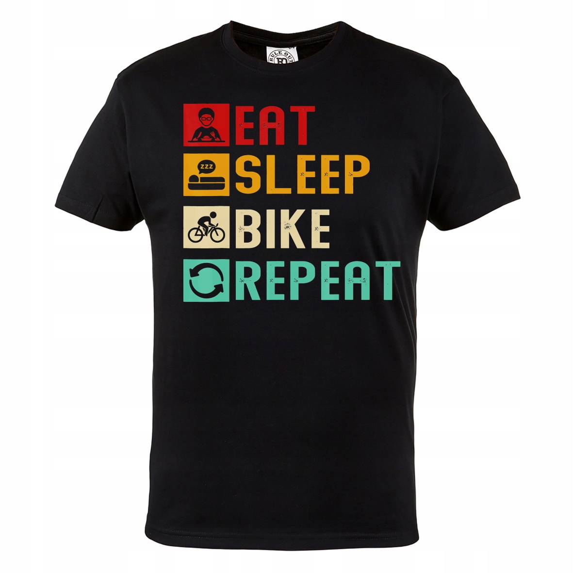 

Koszulka Rowerowa Na Rower Dla Kolarza Eat Sleep