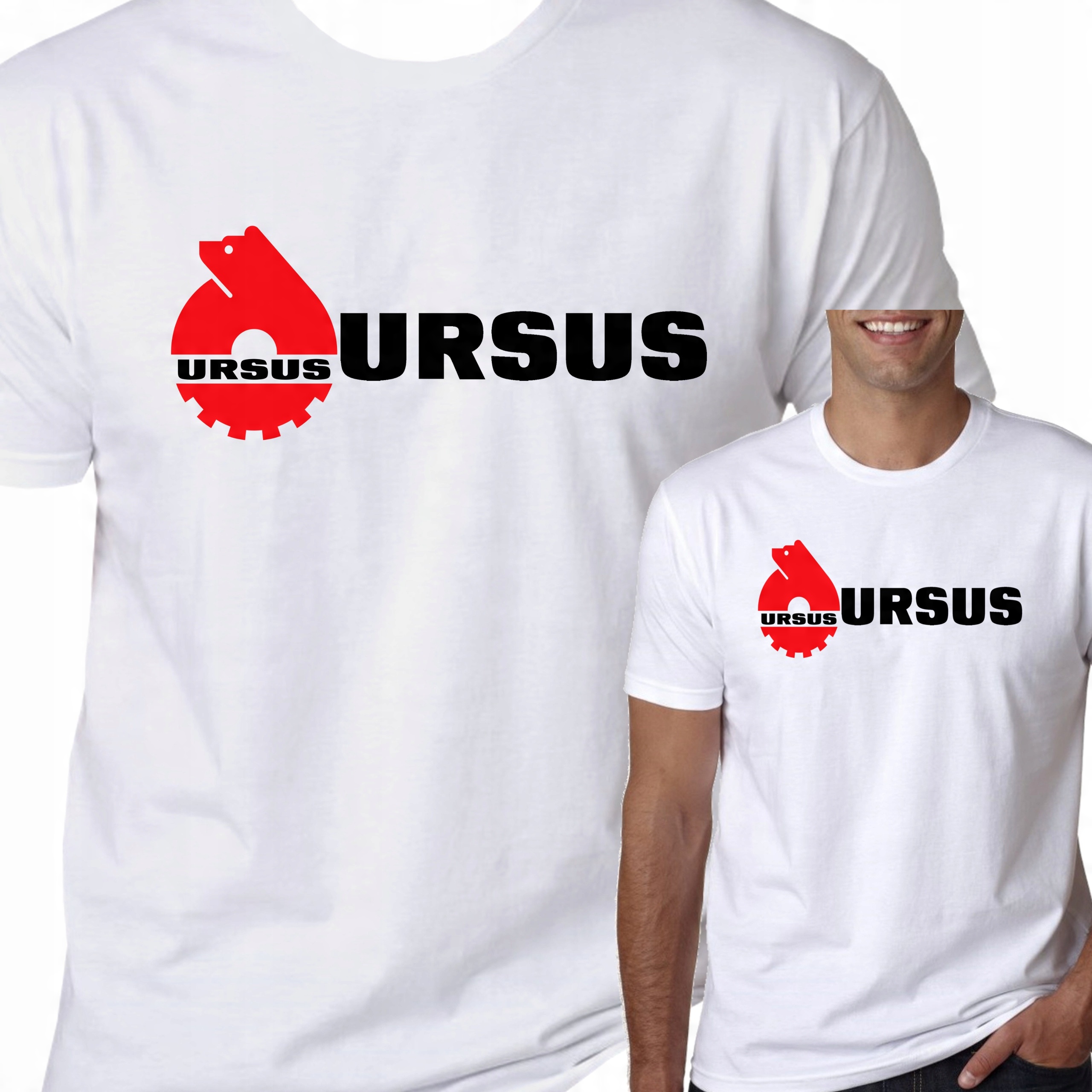 

T-Shirt Koszulka Traktor Ursus Rolnik M 1164