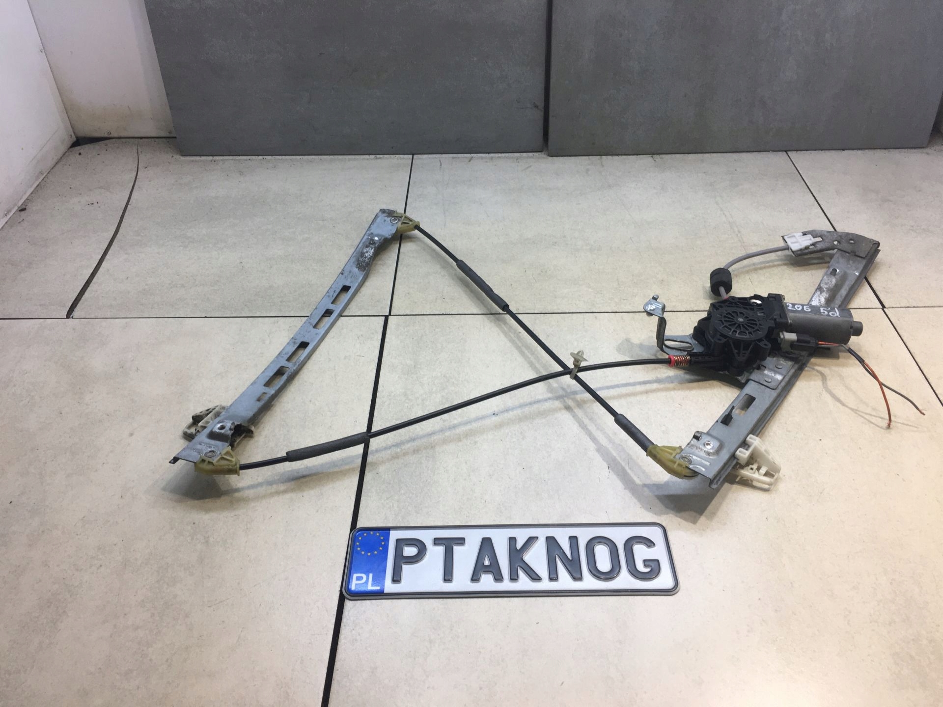 window regulator right front PEUGEOT 206 5D