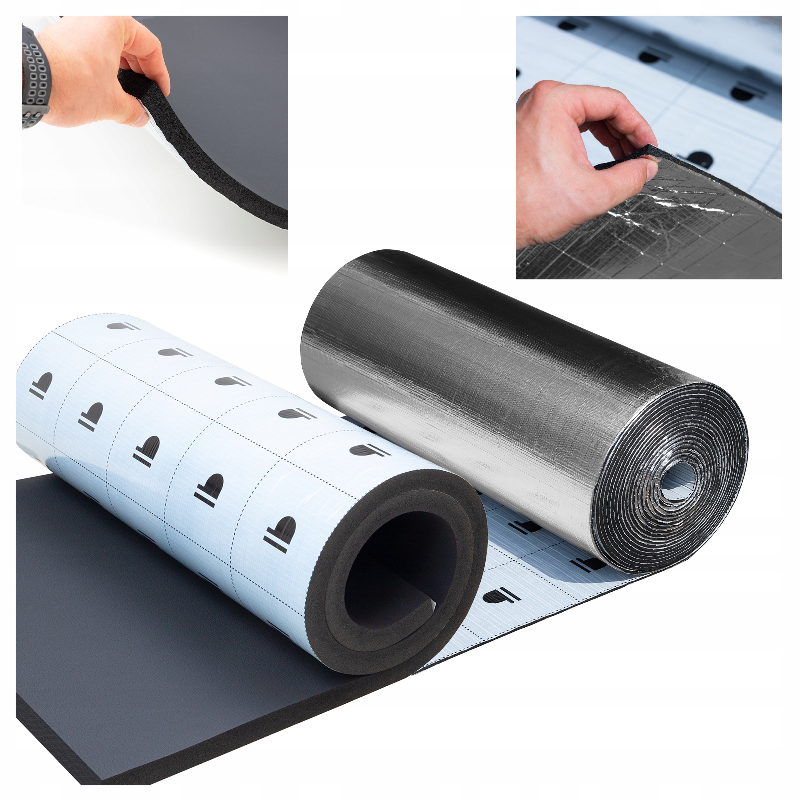 Tepelnoizolačné rohože do karavanu, parozábrana stien a strechy, odhlučnenie 38 mm