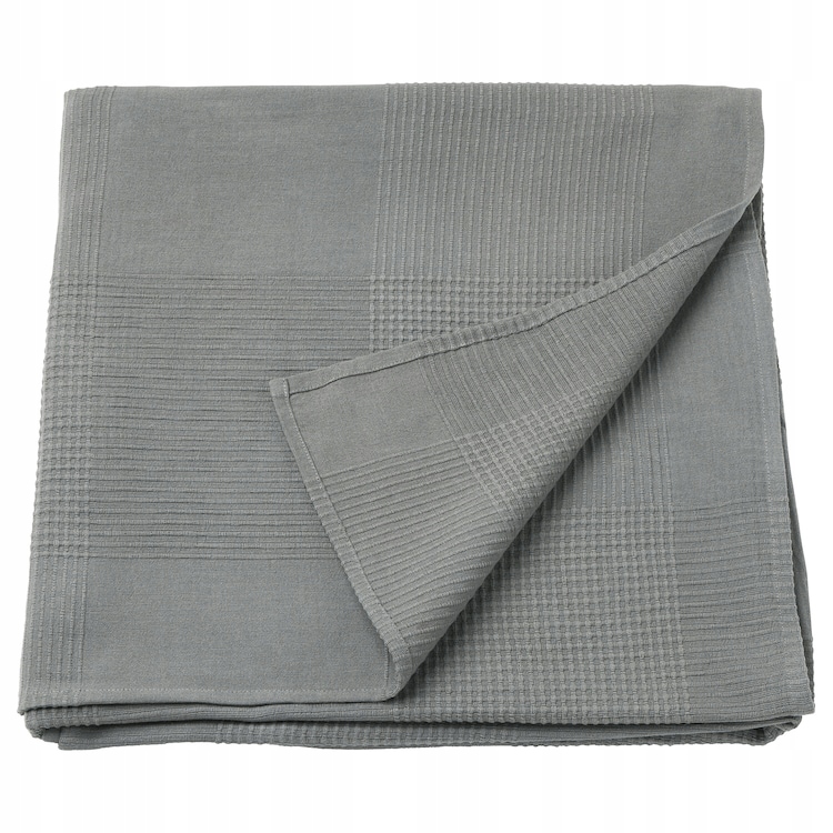 

Ikea Indira narzuta 230x250 szary na łóżko 2 osobo
