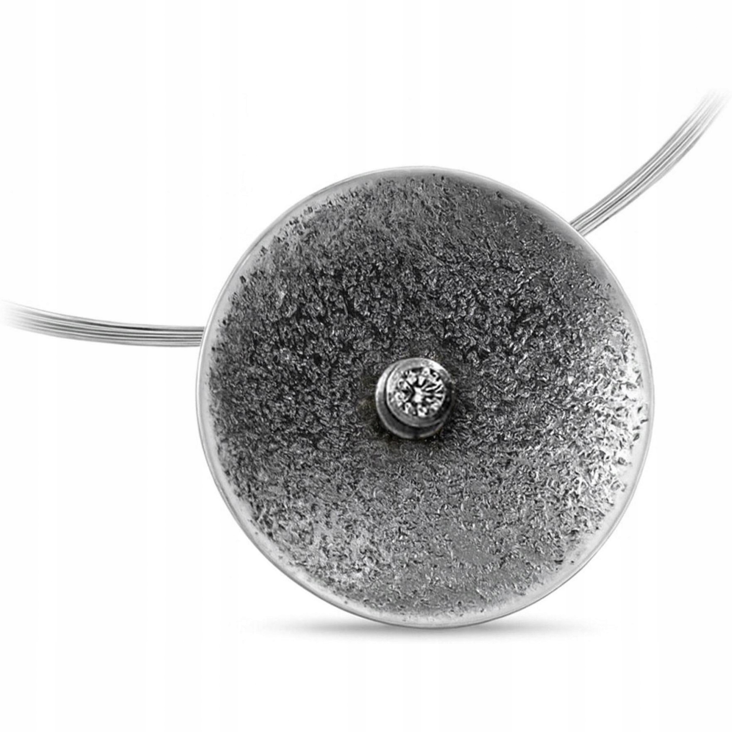 Dámský náhrdelník Harf stříbro 925 kolečko 45 cm