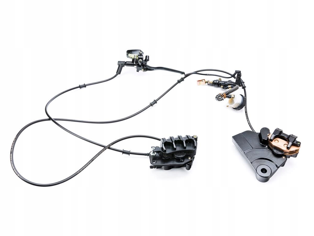 Hamulec kompletny tyl Romet Division 125 FI 2017r