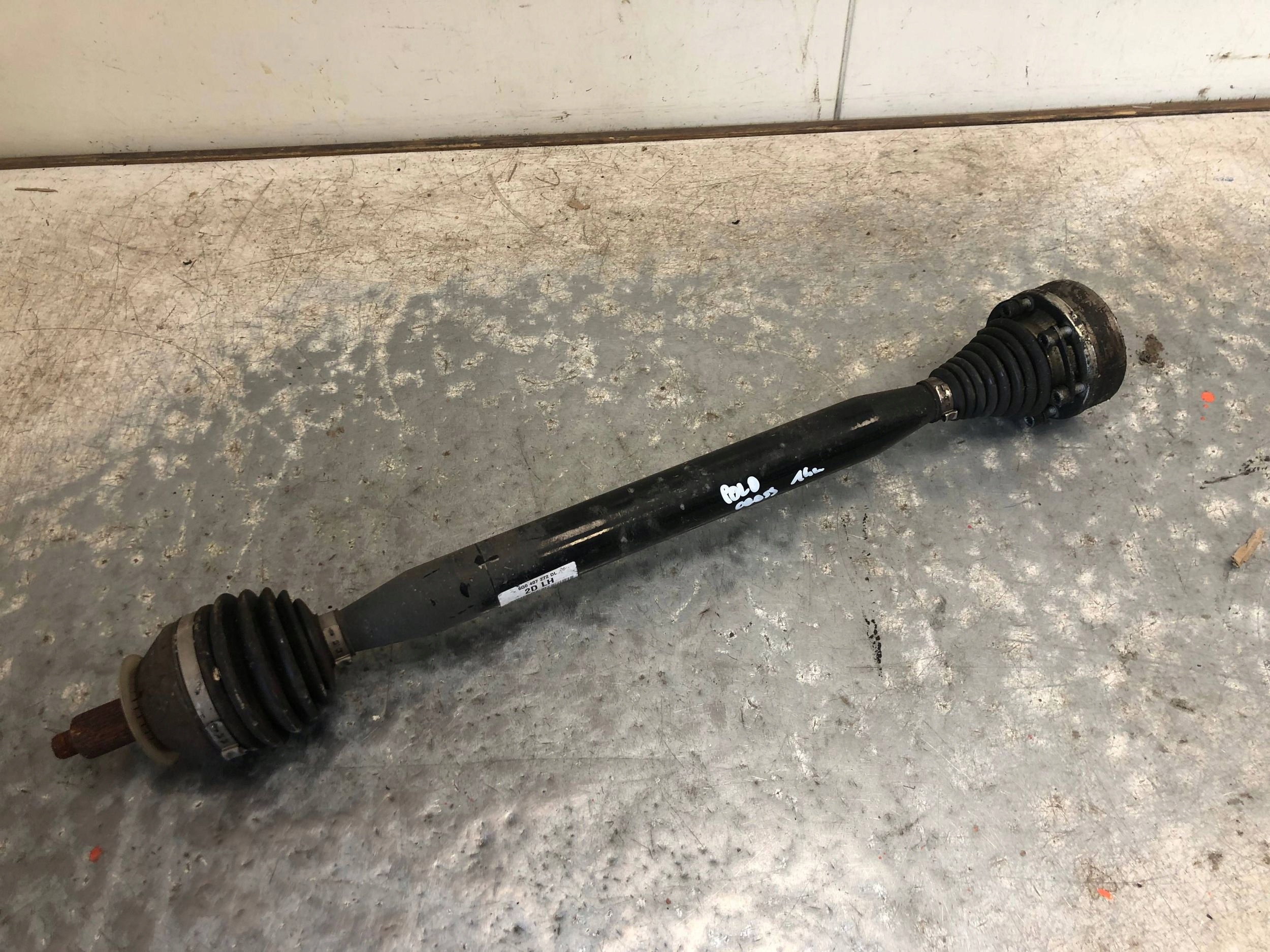 semi-axis right VW POLO CROSS 6Q0407272DL