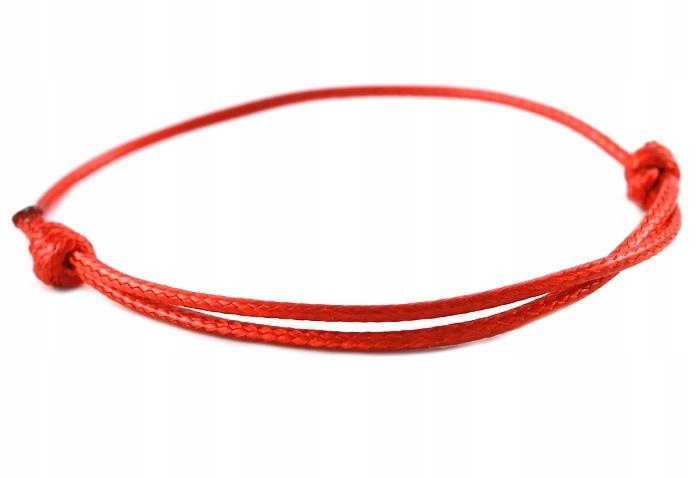 

Bransoletka Sznurkowa Czerwona Baza 1,5 mm