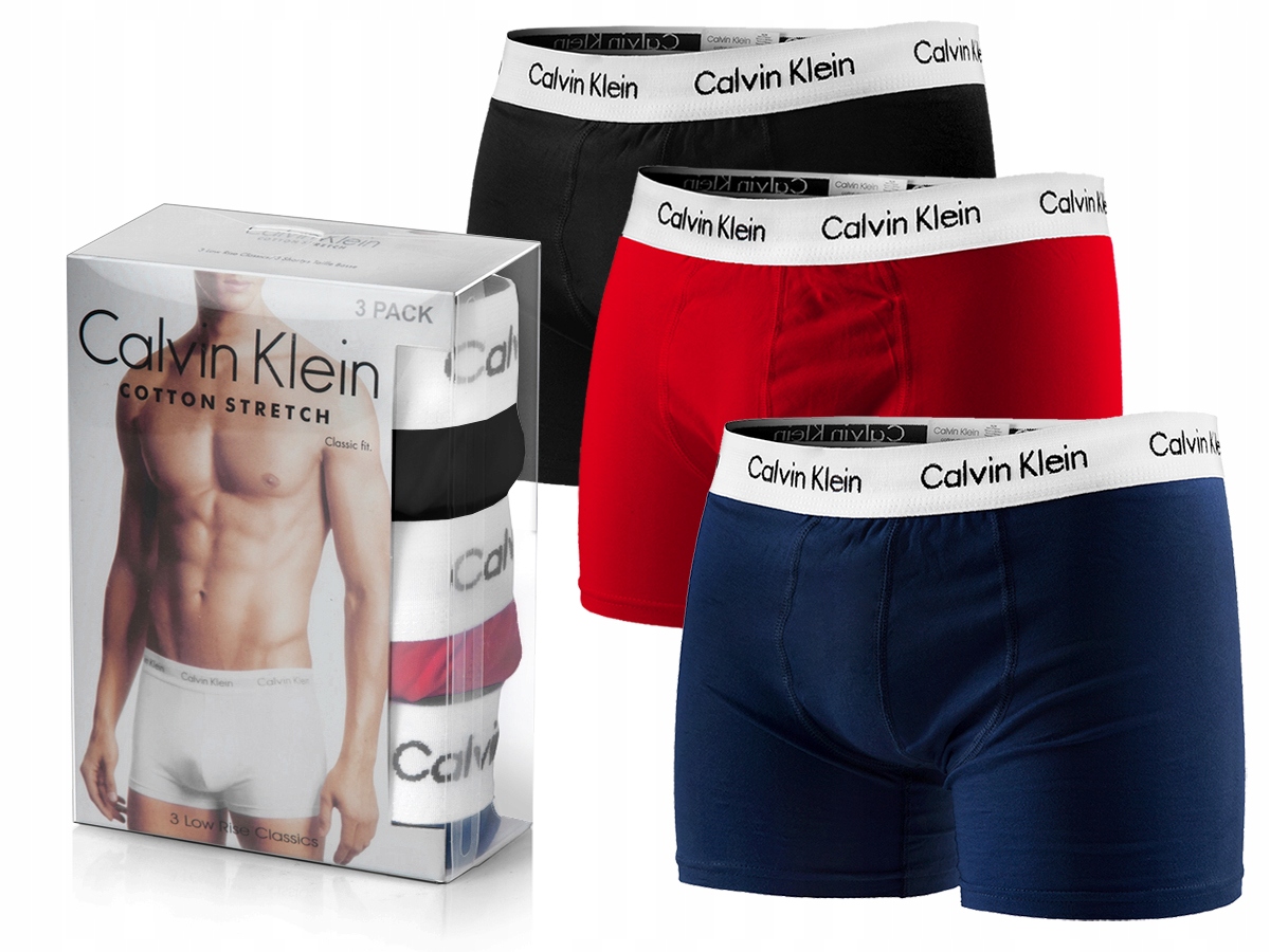 

Bokserki Majtki Calvin Klein 3pack r.M