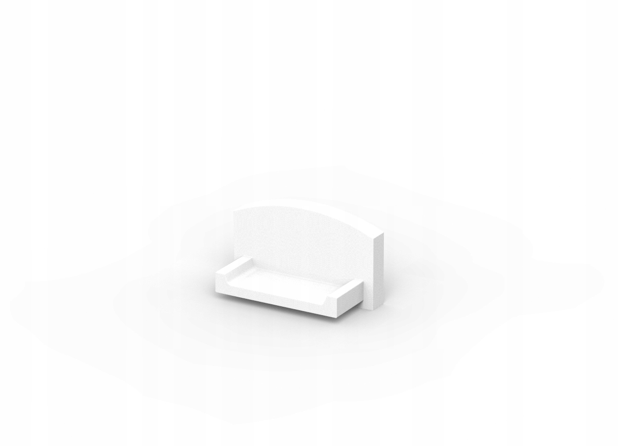 ZAŚLEPKA do PROFILI ALU typ A do LED 2szt/kpl 2kol Typ zaślepka