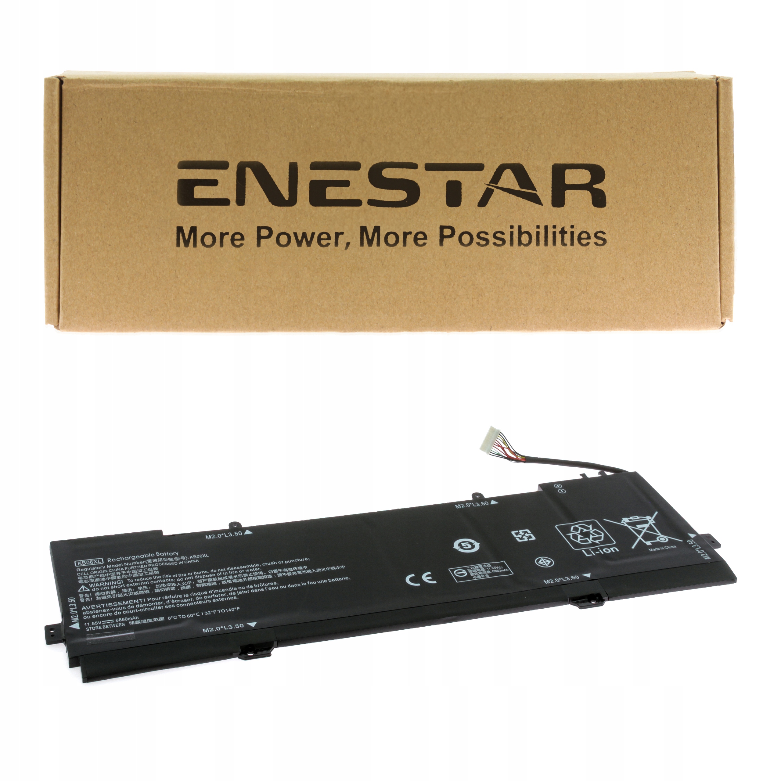 Prémiová baterie pro Hp 902401-2C1 KB06XL Spectre x360 15-bl012dx 15-BL112DX