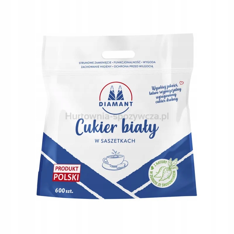 Levně Cukr bílý Diamant, v sáčcích, 600 x 5 g