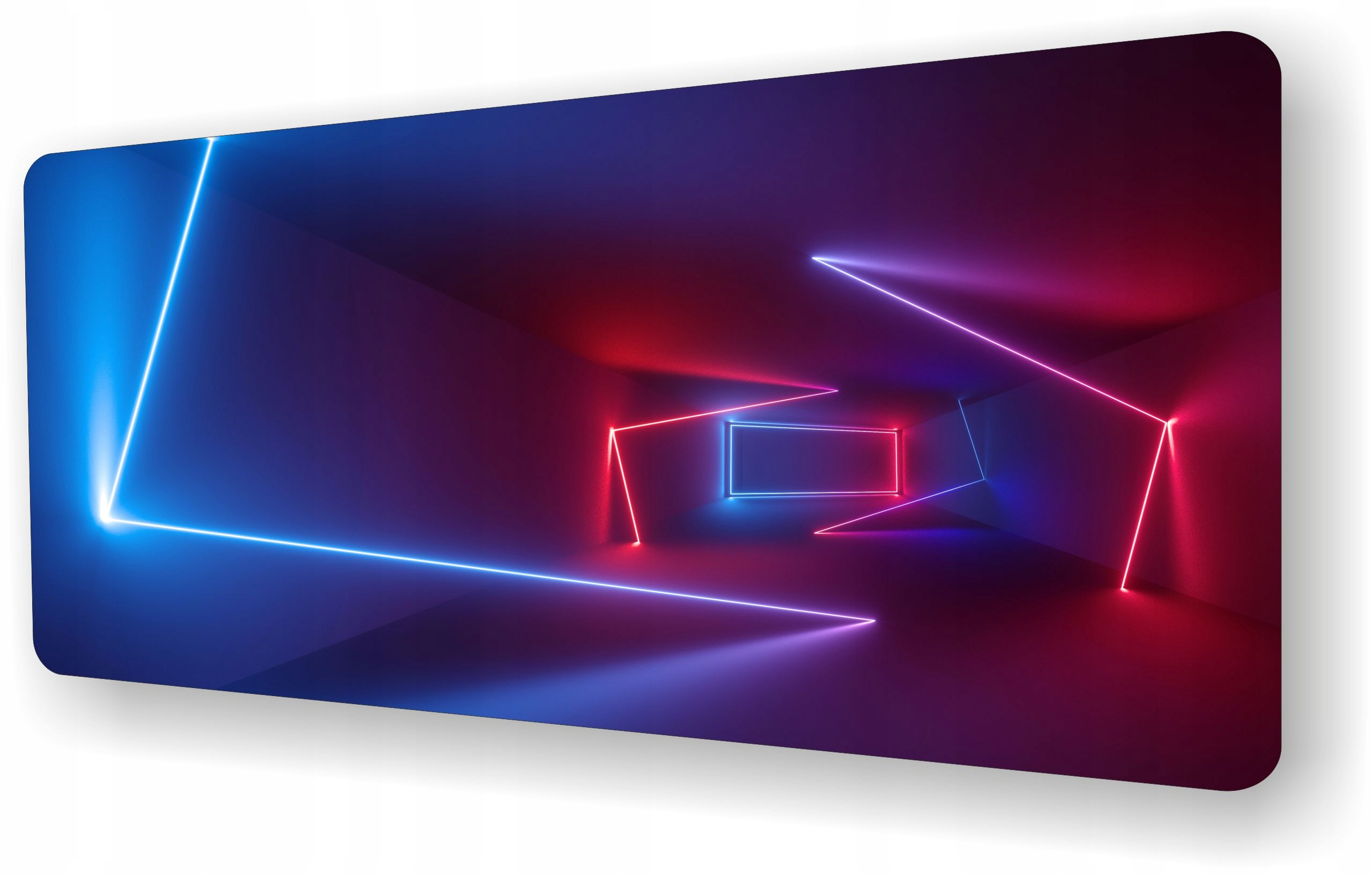 

Ochronna mata 90x45cm na biurko abstrakt światła