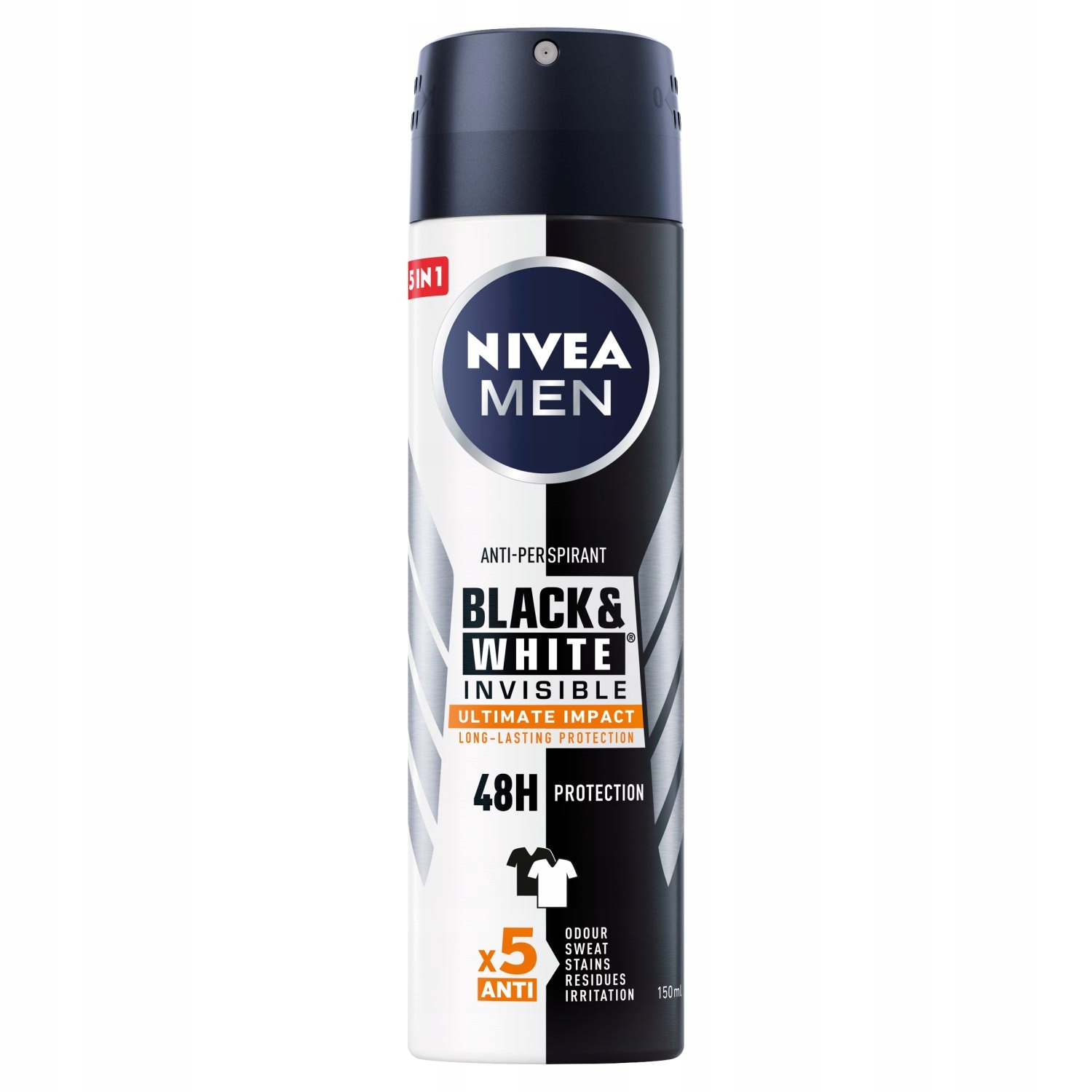 

Antyperspirant męski Nivea Men Black&White