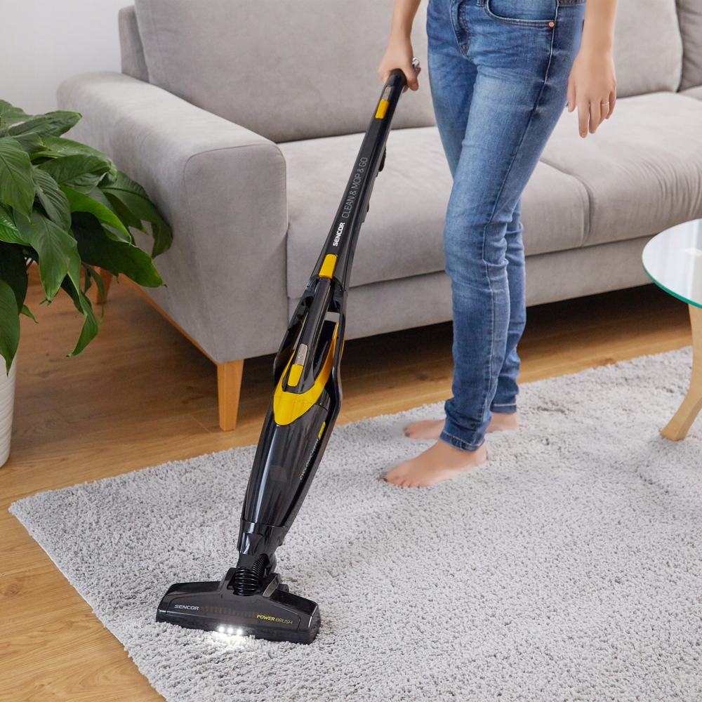 Odkurzacz Pionowy Sencor SVC0741YL Funkcja Mop 3w1 Czas pracy bezprzewodowej 60 min