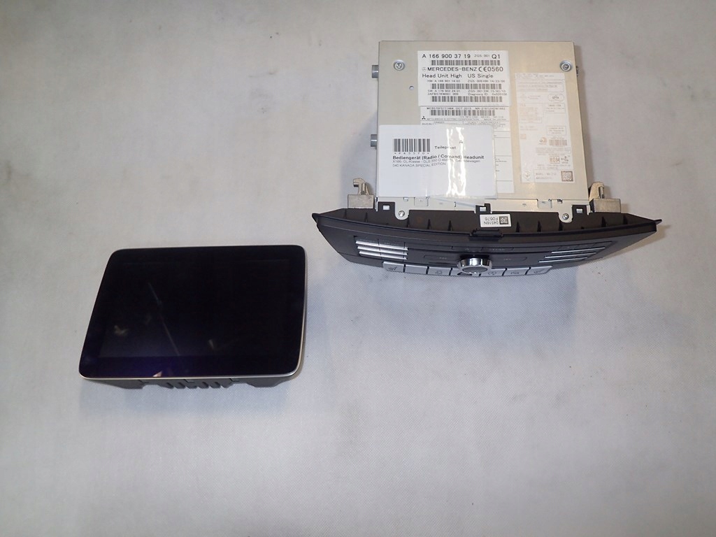 A1669000115 A1669003719 - DW MERCEDES GLS X166 дисплей радионавигация