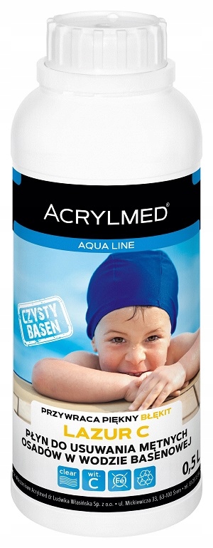 

Lazur C usuwa mętne osady 0,5 l Acrylmed