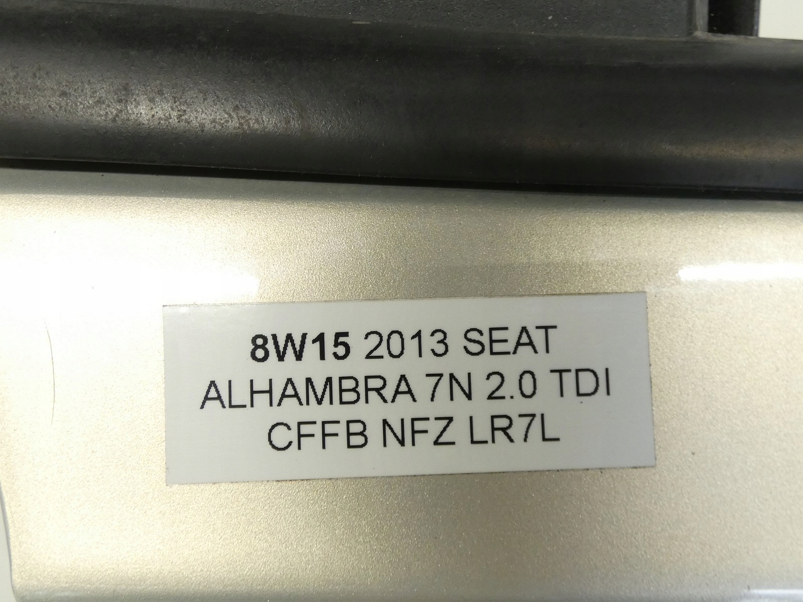 door right front right front VW SHARAN 7N SEAT ALHAMBRA II LR7L