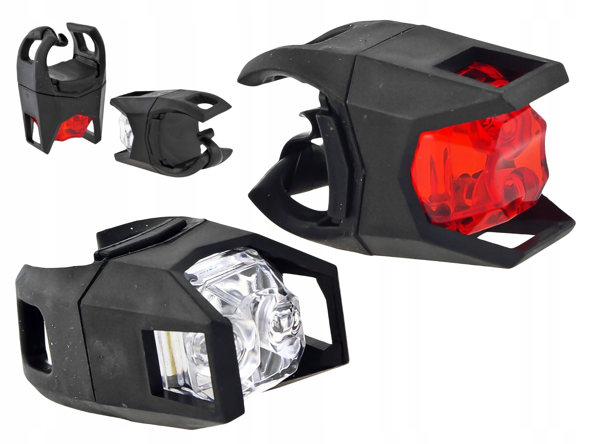 

Super Zestaw Lamp Rowerowych Bateryjny Komplet