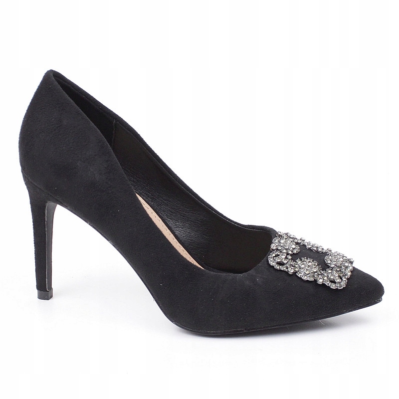 Sabatina 1328-2 Černé Špendlíky Semiš vel. 39