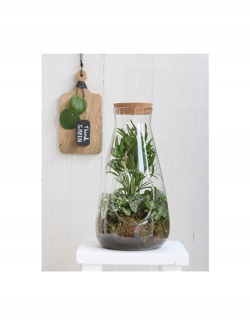 Ozdobny szklany słoik butelka korek las w słoiku Marka inny