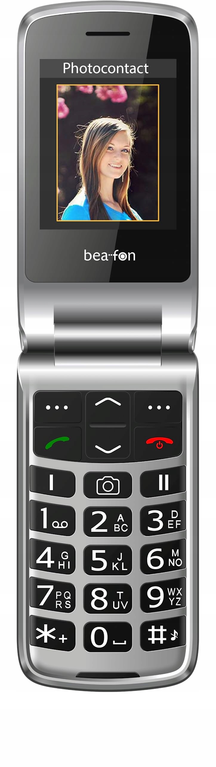 Telefon komórkowy Bea-fon C400 4 Mb 32 Gb czarny