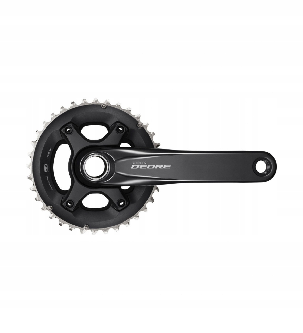 Mechanizm korbowy 2 rzędowy Shimano Deore FC-M6000 175mm 36/26T bez łożysk