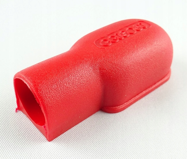 Gumowa Osłona Klemy Akumulatora - Zestaw Czerwona Czarna - Pokrywa PCV Producent części Inny