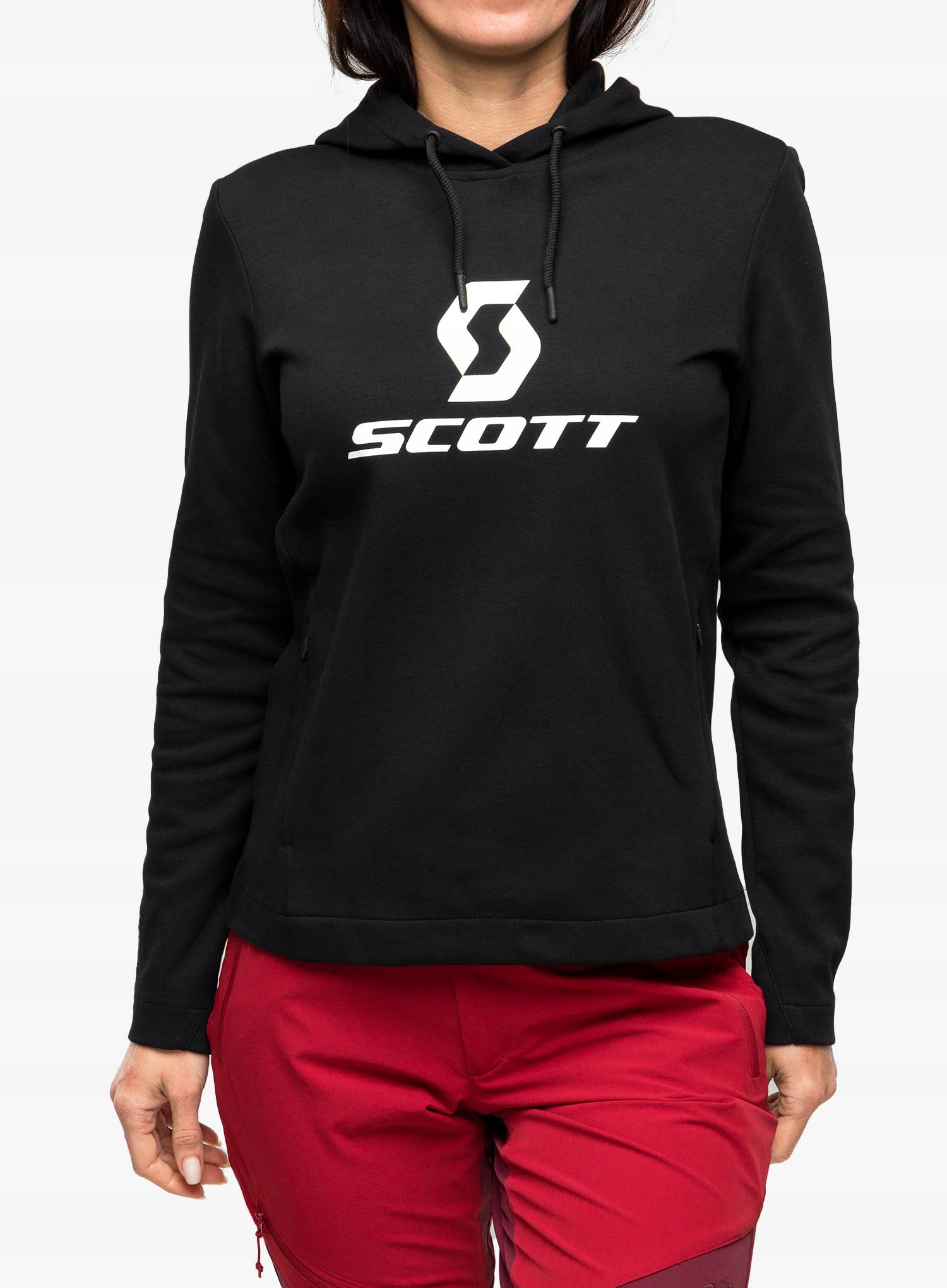 Bluza z kapturem damska Scott Sco Hoody Tech blck L