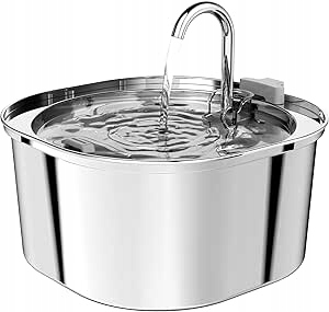 Levně Fontána napáječka z z nerezové oceli pro psa a kočku 3.2 l 6778787