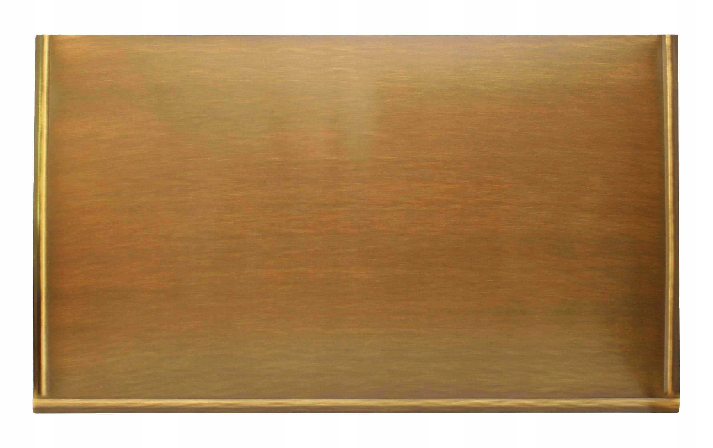 Blacha przed kominek z mosiądzu PATYNA, 40x70 FILC