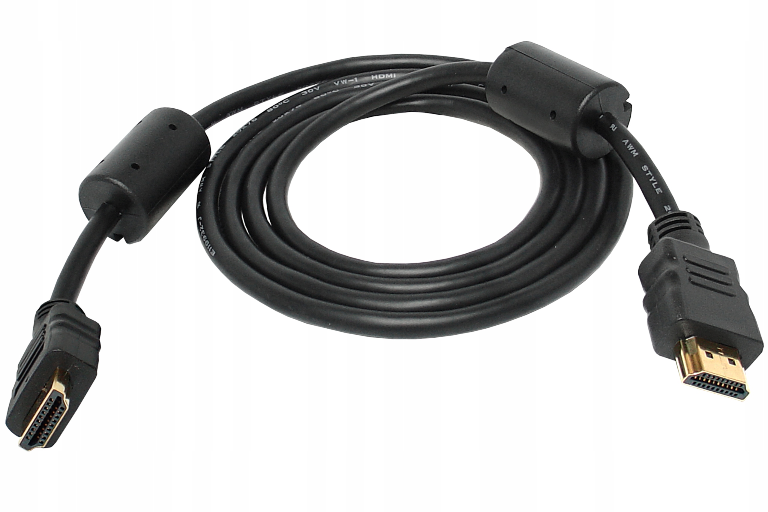 KABEL PRZEWÓD HDMI - HDMI 1,8M FULL HD 3D V1,4