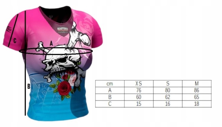 Koszulka treningowa damska MFC "ROSES" Marka Iron Pro