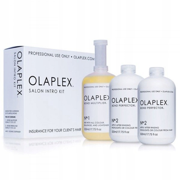 Olaplex Salon Intro Kit Sada pro Regeneraci a Obnovu Vlasů 3x 525ml