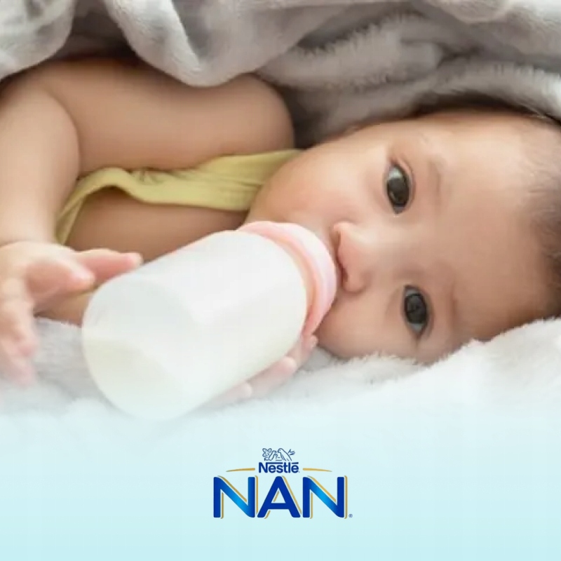 6X NESTLE NAN OPTIPRO PLUS 1 5HM-O MLEKO POCZĄTKOWE OD URODZENIA 800G Marka Nestle