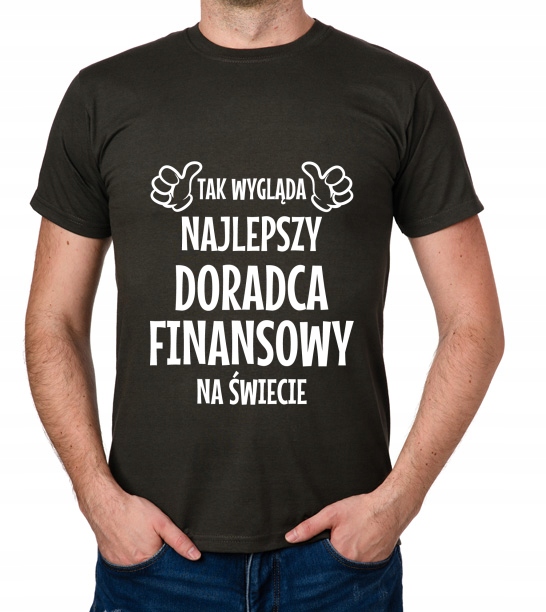 

koszulka Najlepszy Doradca Finansowy prezent
