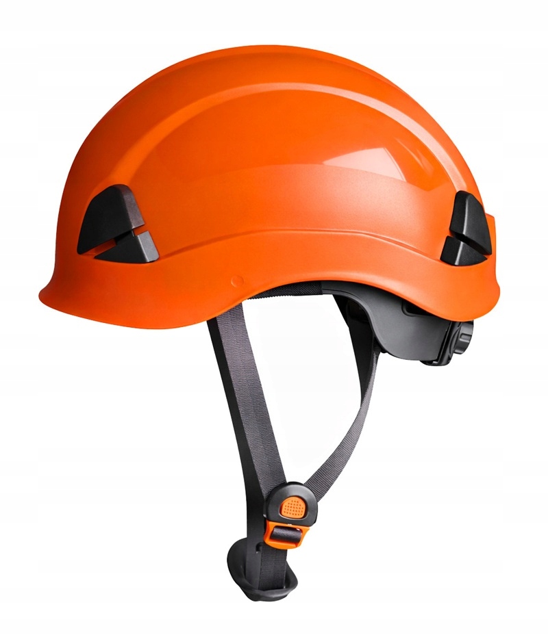 KASK OCHRONNY BHP CONSORTE LOKI POMARAŃCZ DO PRACY NA WYSOKOŚCI REGULACJA