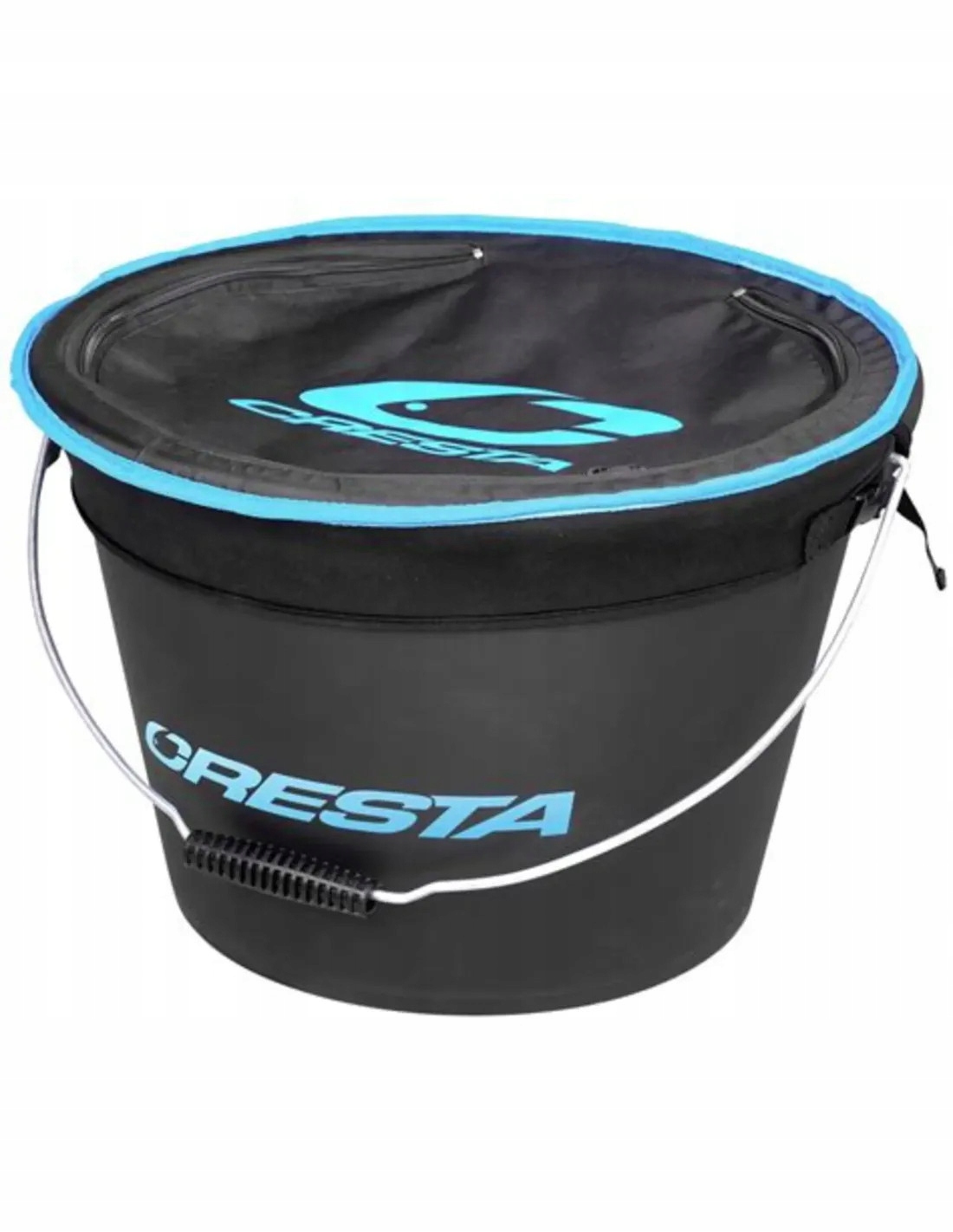 Komplet Wiadro Miska Przykrywka Zapięcie Zamek Cresta Bait Bucket Combo