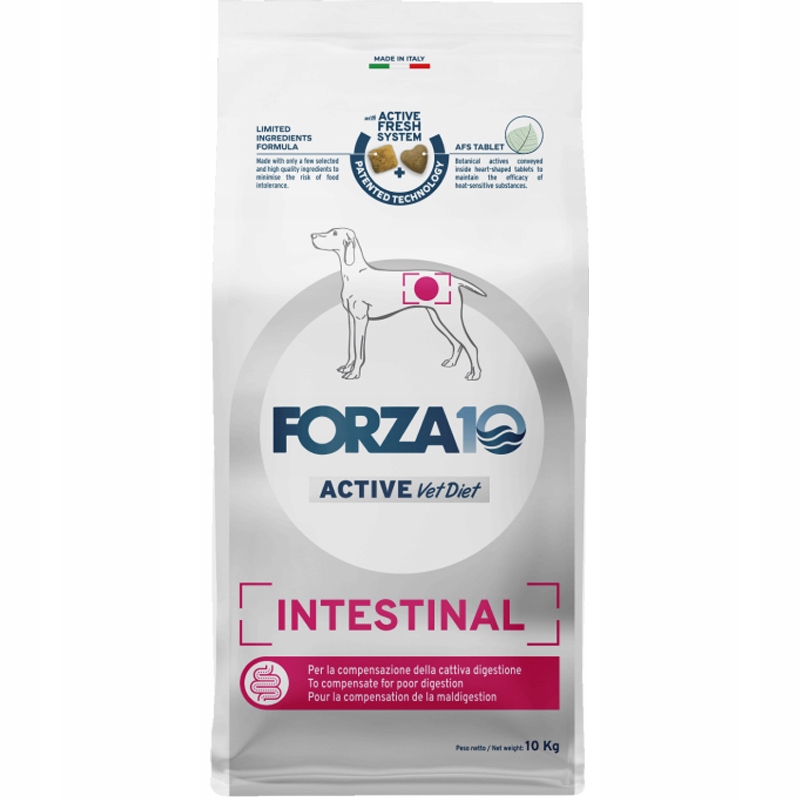 Forza10 Active Vet Diet Intestinal Nietolerancje Pokarmowe 10kg