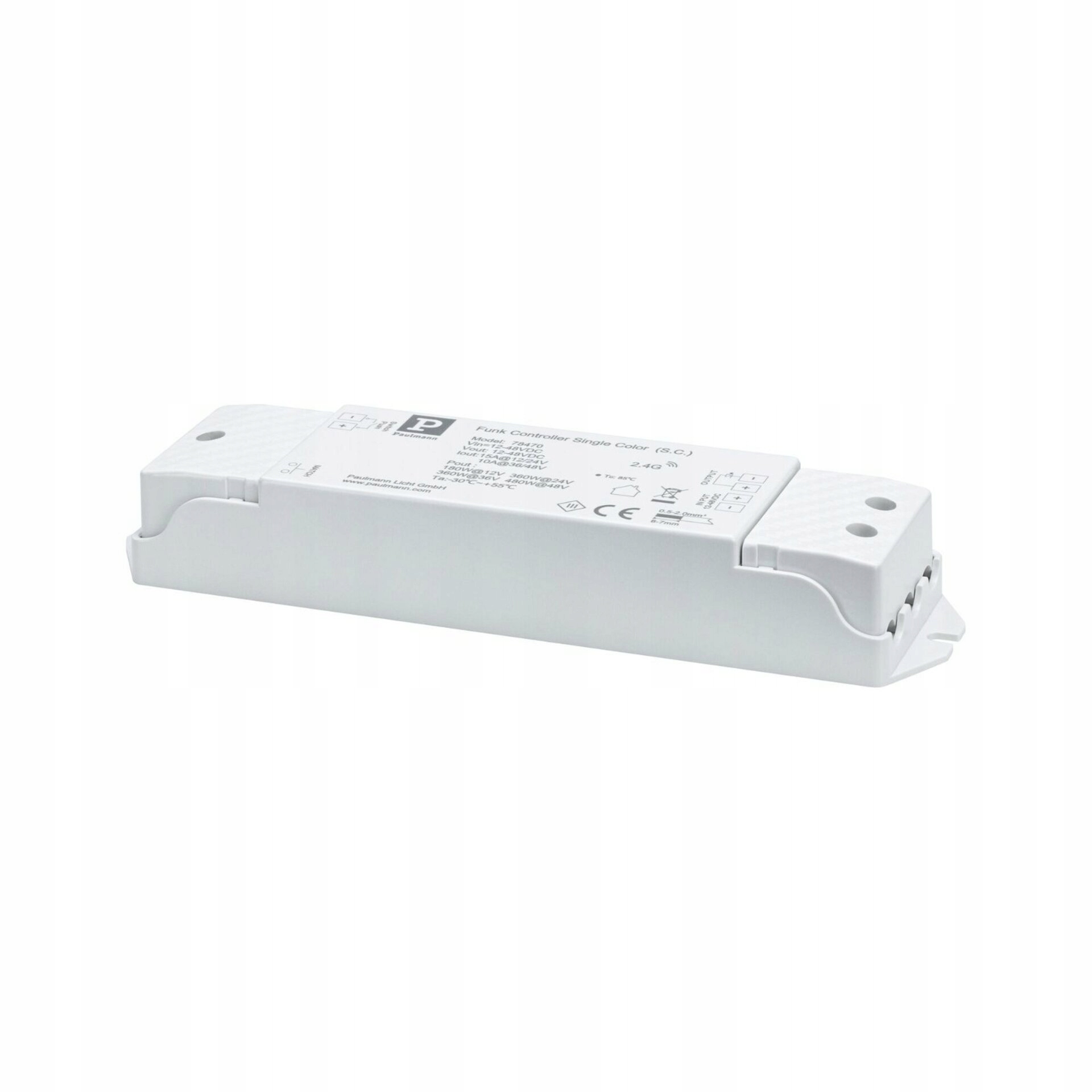 Paulmann Pre riadiaca jednotka pre jednofarebné Led pásky DC 24V biela
