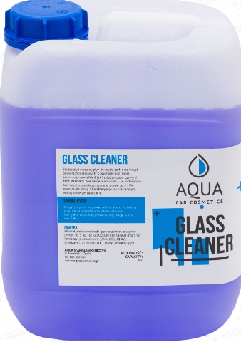 

Aqua Glass Cleaner 5L płyn do mycia szyb Bez Smug