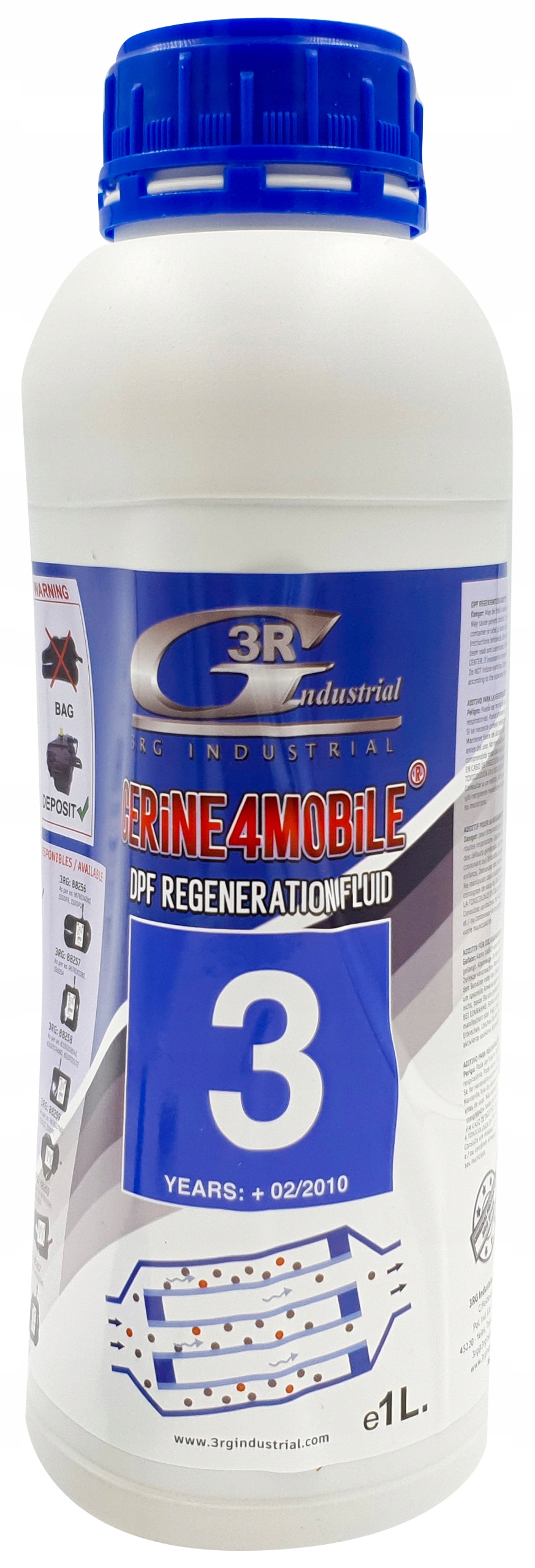 3RG 88248 - ЖИДКОСТЬ ДЛЯ ФИЛЬТРА FAP / DPF PARTNER III IV 1.6 BLUEHDI