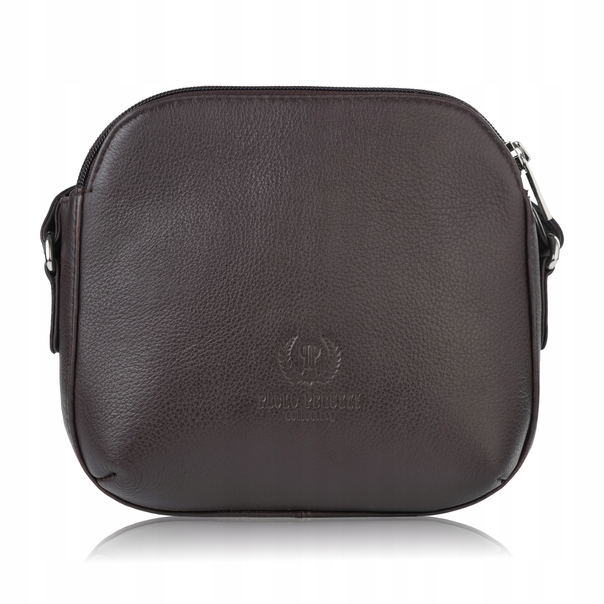 Dámská kabelka přes rameno kožená hnědá Paolo Peruzzi SI-11-BR