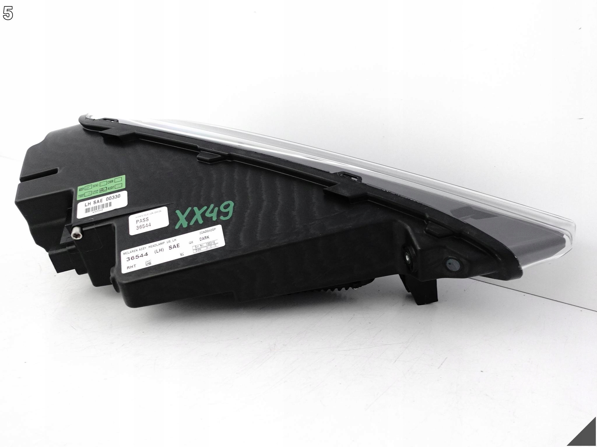 MCLAREN GT 19- light HEADLIGHT FULL LED left front (WERSJA USA - SAE)