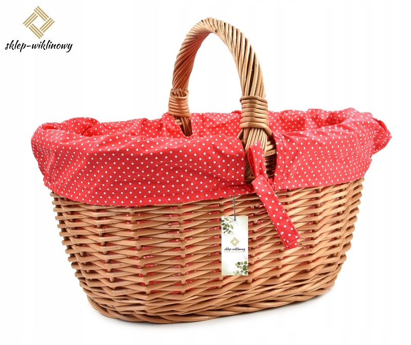 Košík na houby Nákupní košík Polský Nákupní košík Velký nákupní košík
