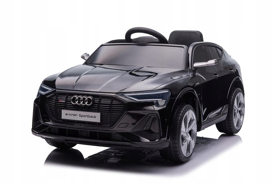Auto Na Akumulator Dla Dziecka Audi E-tron 4X4 Led Eva Radio MP3 Skóra