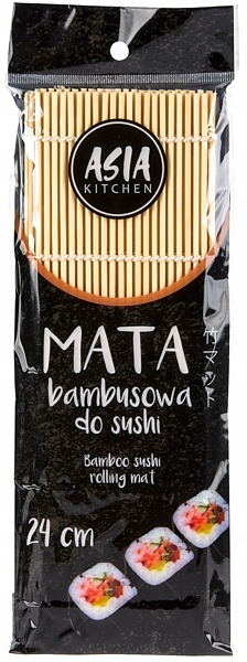 

Mata bambusowa do sushi 24 x 24cm Asia Kitchen