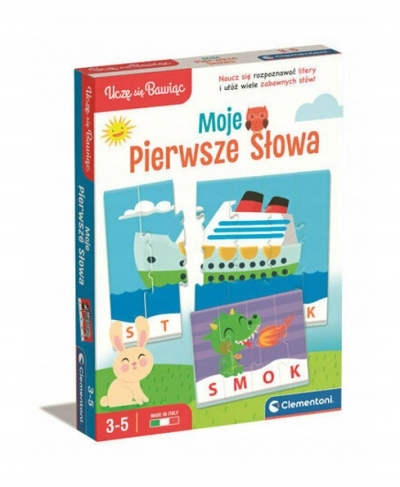 Gra planszowa Clementoni Moje pierwsze słowa 50770 Clementoni